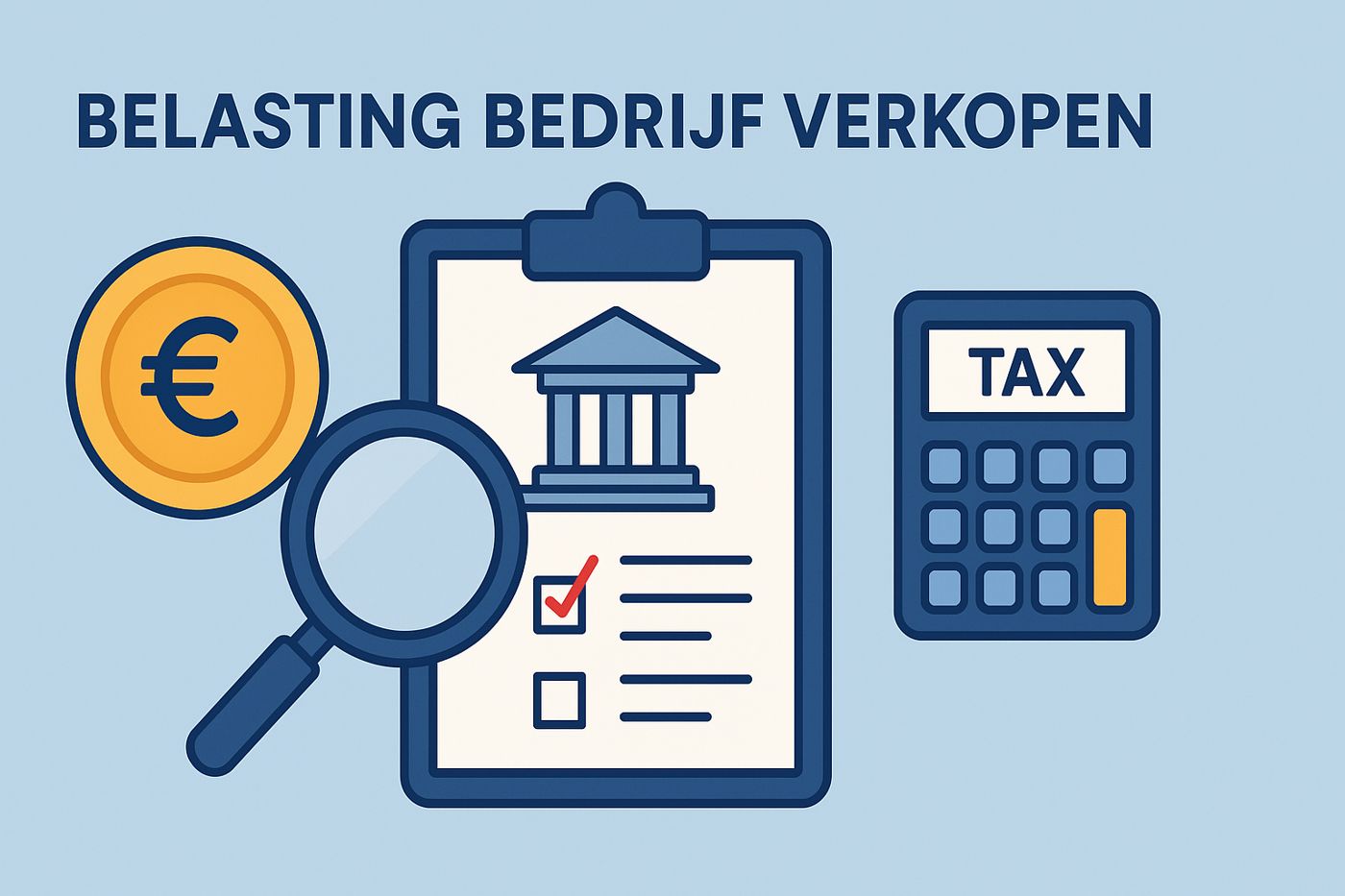 Hoeveel belasting betaal je na de verkoop van je bedrijf?