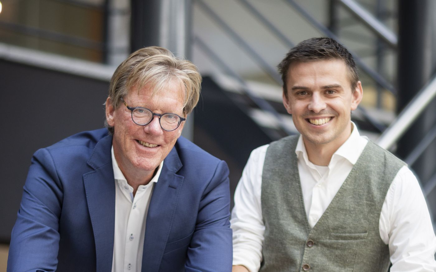 Maarten Ligthart en Bernd, adviseurs die werken op basis van no cure no pay