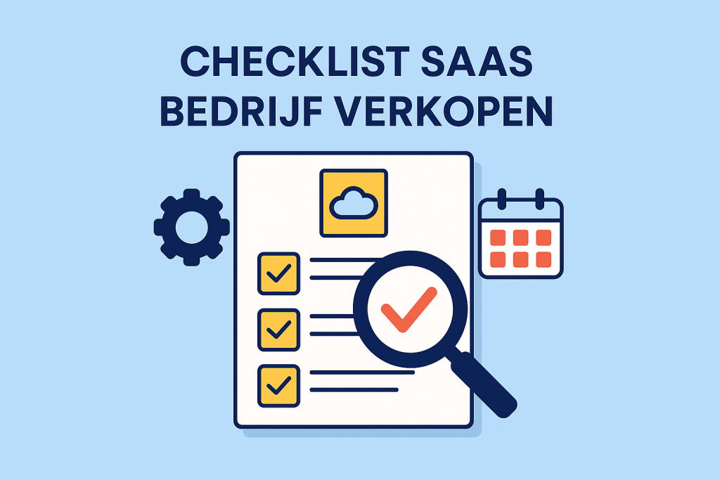 Checklist om je SaaS-bedrijf verkoopklaar te maken
