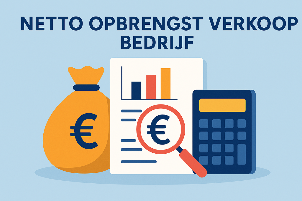 Netto opbrengst berekenen na verkoop van je bedrijf